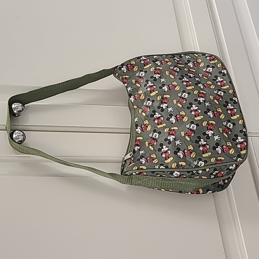 Disney Green Mickey Mouse Patterned Bag